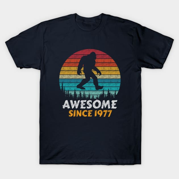 Awesome Since 1977 T-Shirt by AdultSh*t